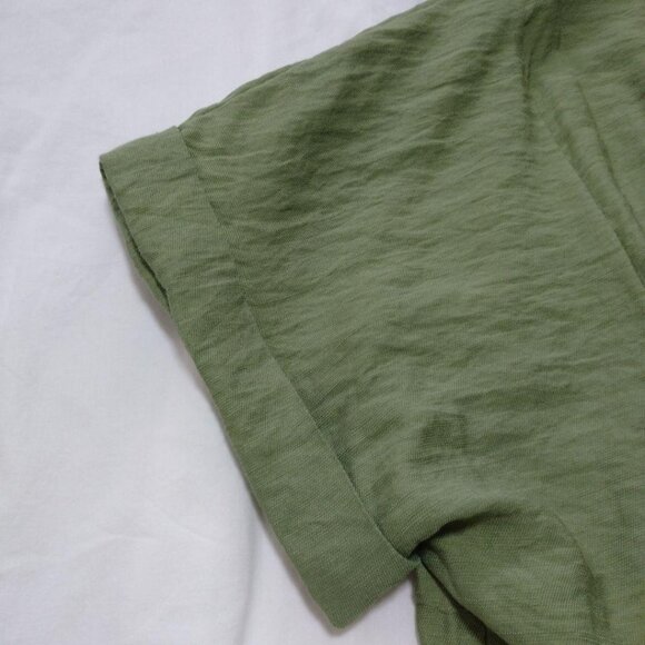 Blesa Blouse with Ribbon Green - Picture 3 of 6